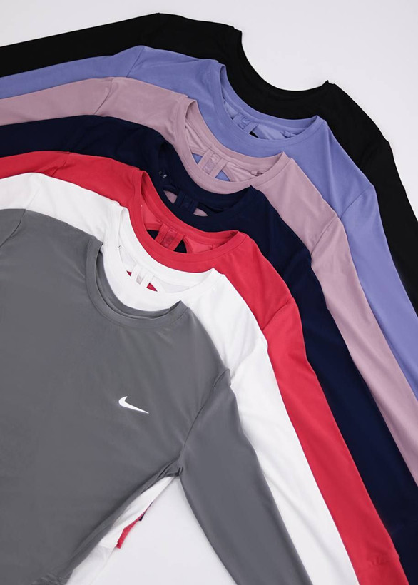 بلوز آستین بلند مدل دار زنانه - ترکیب فلامنت و اسلپ (طرح پشت باز)