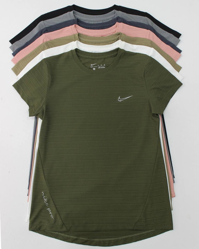 تیشرت یقه گرد زنانه نایکی میراژ