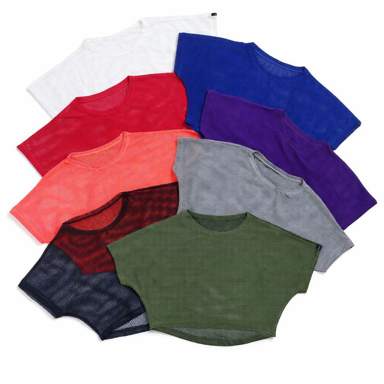 کراپ خفاشی توری زنانه وارداتی با طراحی خاص و برش خفاشی