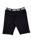 بایکر زنانه Nike Pro مشکی با کش چاپی نساجی